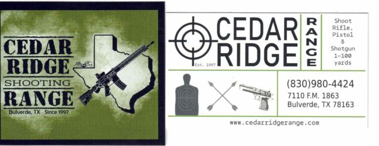 Cedar Ridge Range logo
