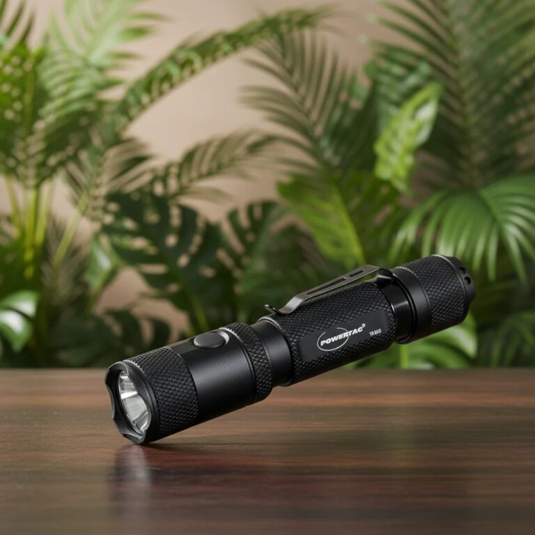 PowerTac M5 handheld flashlight